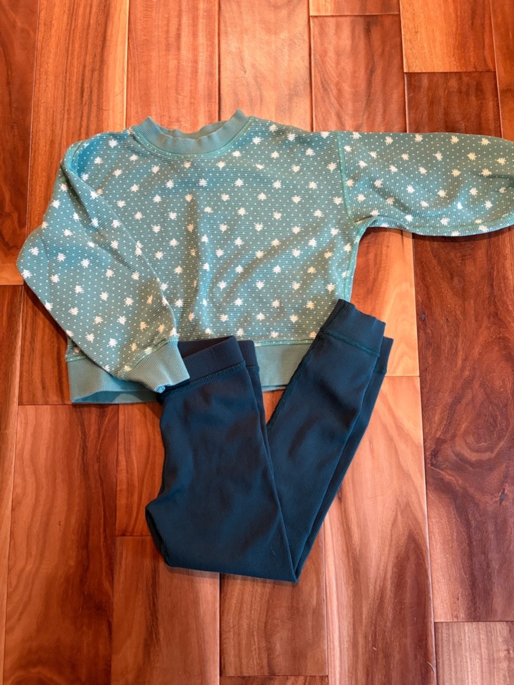 Hanna Andersson girls winter thermal outfit set